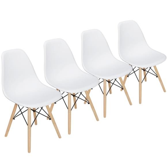 Set of 4 Modern Style Kitchen And Dining Chairs - Picture 8 of 10
